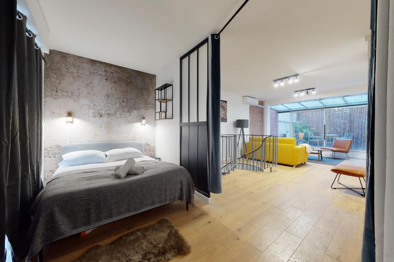 Superbe Loft Avec Patio - Tour Eiffel Appartamento *